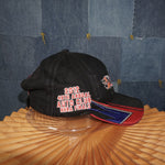 OSFA - Vintage Y2K American Vintage Hats nhra embroider hot - Black - OSFA