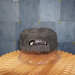 OSFA - Vintage Y2K American Vintage Hats cadet cap fitted - Black - OSFA