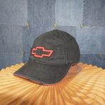 OSFA - Vintage Y2K Chevrolet Hats embroider nascar - Black - OSFA