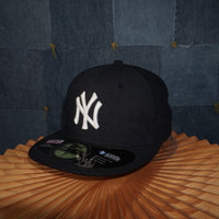 7 - Vintage Y2K New Hats york yankees embroider mlb baseball - Black - 7