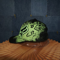 OSFA - Vintage Y2K Fox Racing Hats fitted baseball hat - Black