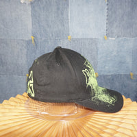 OSFA - Vintage Y2K Fox Racing Hats fitted baseball hat - Black