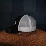 OSFA - Vintage Y2K Yupoong Hats ar embroider farming trucker - Black - OSFA
