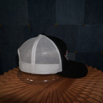 OSFA - Vintage Y2K Yupoong Hats ar embroider farming trucker - Black - OSFA
