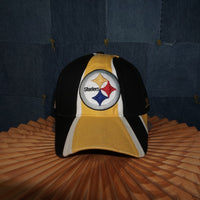 OSFA - Vintage Y2K Nfl Hats pittsburgh steelers embroider - Yellow - OSFA