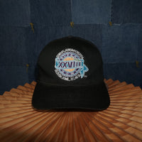 OSFA - Vintage Y2K Nfl Hats bowl xxvii georgia dome atlanta - Black - OSFA