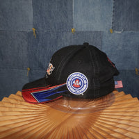 OSFA - Vintage Y2K Nhra Hats top eliminator club flame - Black - OSFA