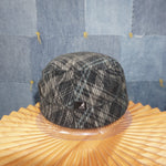 OSFA - Vintage Y2K Kangal Hats kangol fitted plaid pattern - Black - L