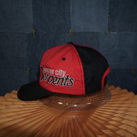 OSFA - Vintage Y2K American Vintage Hats water city serpents - Black - OSFA