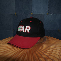 OSFA - Vintage Y2K Otto Hats ar farming embroider trucker - Black - OSFA