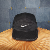 OSFA - Vintage Y2K Nike Hats embroider golf essential - Black - OSFA