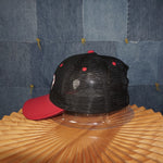 OSFA - Vintage Y2K Otto Hats ar farming embroider trucker - Black - OSFA