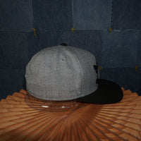 OSFA - Vintage Y2K Adidas Hats embroider trefoil essential - Gray - OSFA