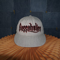 7 - Vintage Y2K American Vintage Hats bassaholics embroider - Gray - 7