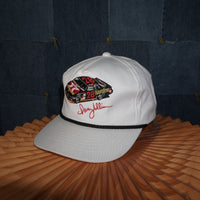 OSFA - Vintage Y2K Nascar Hats texaco embroider racing rope - White - OSFA