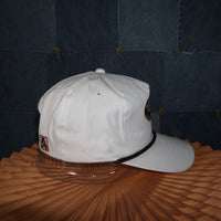 OSFA - Vintage Y2K Nascar Hats texaco embroider racing rope - White - OSFA