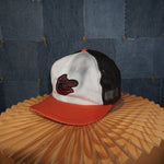 OSFA - Vintage Y2K Mlb Hats baltimore orioles embroider hat - White - OSFA