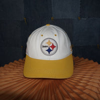OSFA - Vintage Y2K Nfl Hats pittsburgh steelers embroider hat - White - OSFA