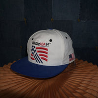 OSFA - Vintage Y2K The Game Hats world cup usa 1994 - White - OSFA