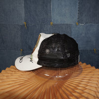 OSFA - Vintage Y2K Ed Hardy Hats embroider tiger big logo - White - OSFA