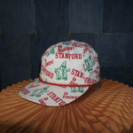 OSFA - Vintage Y2K American Vintage Hats stanford aop - White - OSFA