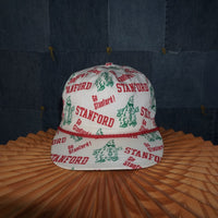 OSFA - Vintage Y2K American Vintage Hats stanford aop - White - OSFA