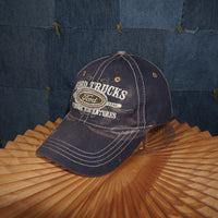OSFA - Vintage Y2K Ford Hats truckers throwback dad hat cool - Blue - OSFA