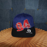 OSFA - Vintage Y2K Nascar Hats racing 1994 tone embroider - Blue - OSFA