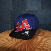 OSFA - Vintage Y2K Nascar Hats racing 1994 tone embroider - Blue - OSFA