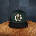 OSFA - Vintage Y2K Captain Fin Hats embroider patch baseball - Green - OSFA