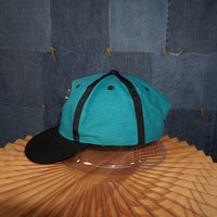 OSFA - Vintage Y2K Nike Hats embroider swoosh panel hat - Black - OSFA