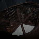 OSFA - Vintage Y2K American Vintage Hats insul crete brown - OSFA