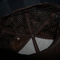 OSFA - Vintage Y2K American Vintage Hats insul crete brown - OSFA