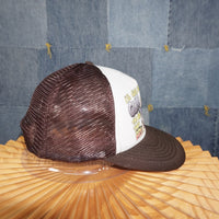 OSFA - Vintage Y2K American Vintage Hats ill give my gun day - White - OSFA