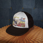 OSFA - Vintage Y2K American Vintage Hats ill give my gun day - White - OSFA