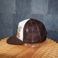 OSFA - Vintage Y2K American Vintage Hats ill give my gun day - White - OSFA