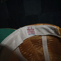 OSFA - Vintage Y2K American Vintage Hats logo trucker hat - Yellow - OSFA
