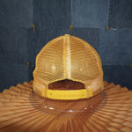 OSFA - Vintage Y2K American Vintage Hats logo trucker hat - Yellow - OSFA