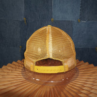 OSFA - Vintage Y2K American Vintage Hats logo trucker hat - Yellow - OSFA