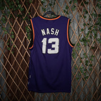 XL - Vintage Y2K Adidas T-Shirts pheonix suns basketball - Purple - XL