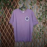 XL - Vintage Y2K Diodora T-Shirts diadora double sided - Purple - XL
