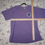 XL - Vintage Y2K Diodora T-Shirts diadora double sided - Purple - XL