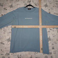 L - Vintage Y2K Quiksilver T-Shirts long - Blue - L