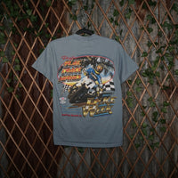 S - Vintage Y2K American Vintage T-Shirts bike week 2001 - Blue - S