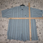 XXL - Vintage Y2K The North Face Shirts north face plaid - Blue - XXL