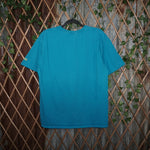 L - Vintage Y2K Enjoi T-Shirts panda logo essential 00s - Blue - L