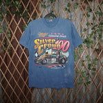 L - Vintage Y2K American Vintage T-Shirts miller lite - Blue - L