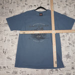 L - Vintage Y2K Harley-davidson T-Shirts harley davidson - Blue - L
