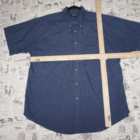 XL - Vintage Y2K Cherokee Shirts plaid button 2000s - Blue - XL