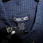 XL - Vintage Y2K Cherokee Shirts plaid button 2000s - Blue - XL